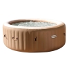 Spa Hinchable INTEX PureSpa Bubble Massage 4 Plazas, Ø216x71 Cm, Crema
