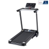 Tapis de Course Electrique Pliable - Aosom.fr x FFHandball - Tapis Roulant 1-12 Km/h 500 W écran LCD 12 programmes Noir