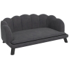 PawHut hondenbank met rugleuning 98.5cm x 60.cm x 35.5cm