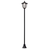 Outsunny Lampione da Esterni con 6 Luci LED Accensione Automatica Impermeabile