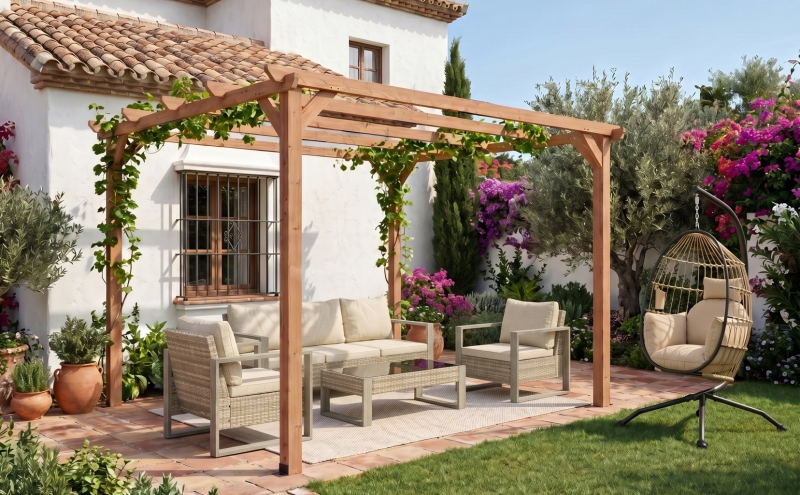 Pergola Garden Lounge