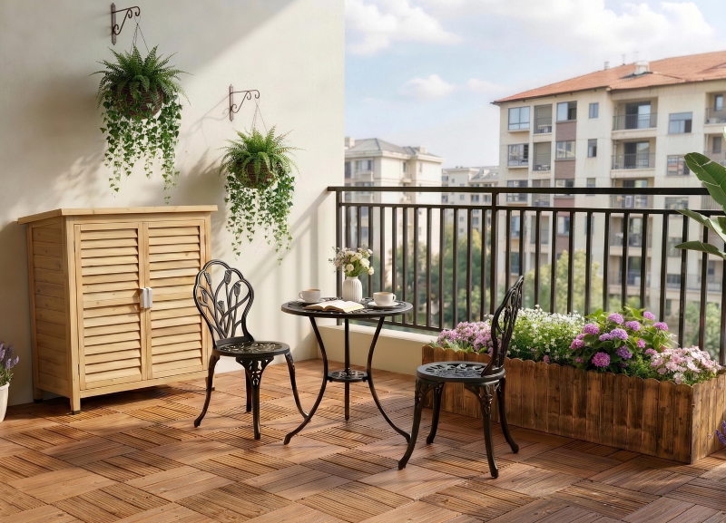 Cozy Balcony Retreat