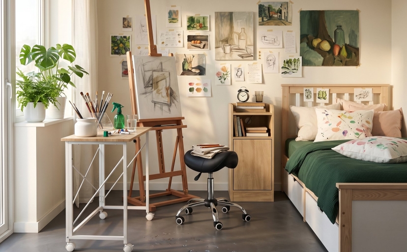 Creative Bedroom & Art Studio