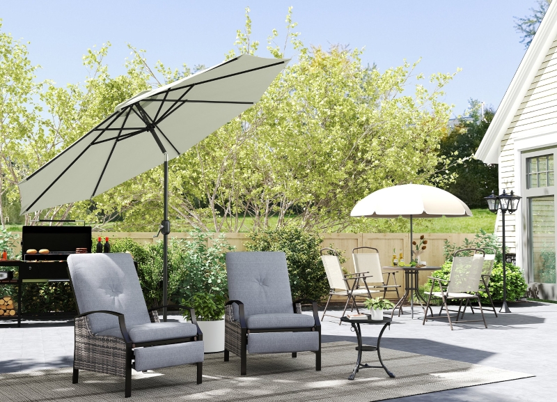 Entspannte Stunden im Garten