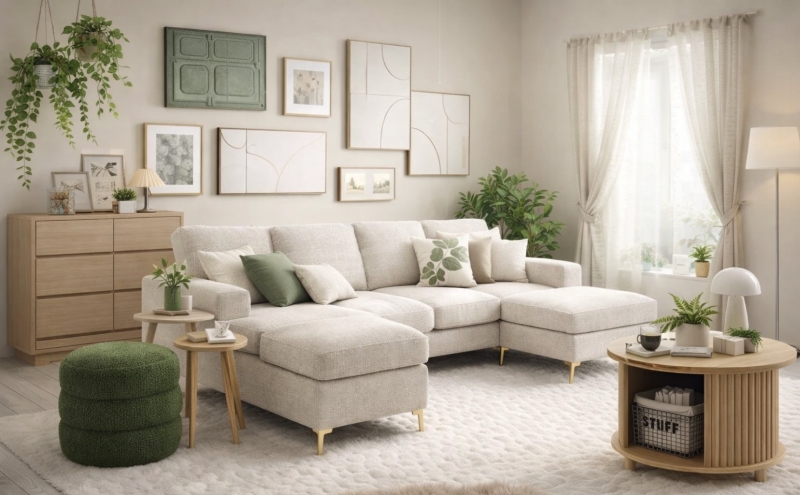 Ruhige Behaglichkeit in sanften Neutraltönen