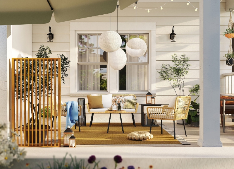 Ihr gemütliches Wohnzimmer im Freien