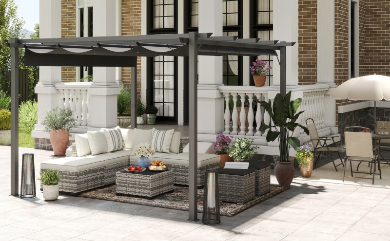 Entspanntes Leben im Freien