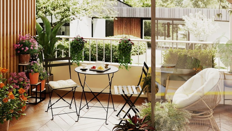 Ihr Rückzugsort über den Dächern