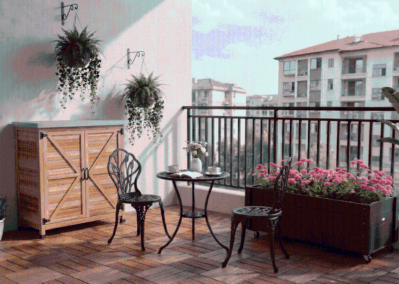 Urbaner Chic für Ihren Balkon