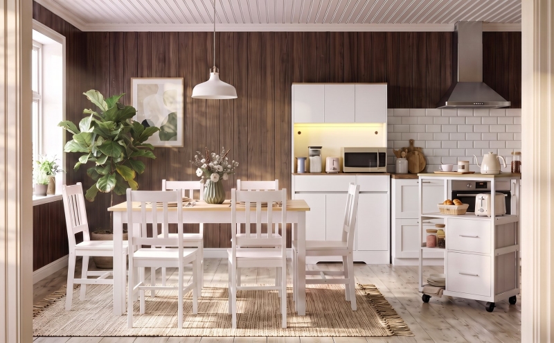 Küche & Esszimmer für die Familie
