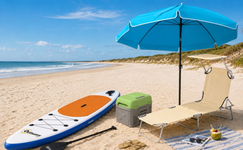 Zestaw na letni wypoczynek na plaży