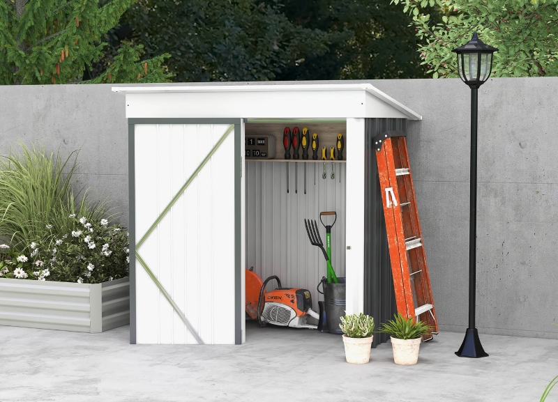 Maximisez l'espace: cabane moderne pour jardin.