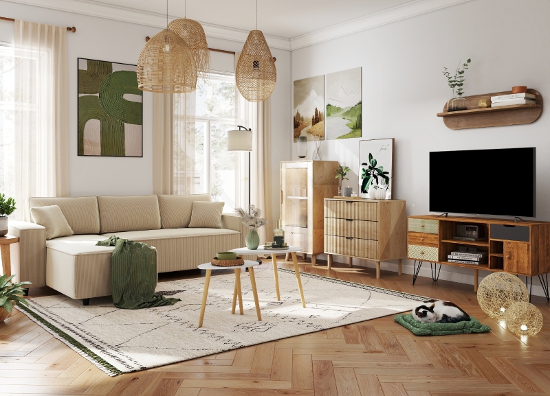 Ambiance naturelle et cosy