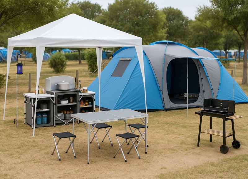 Los imprescindibles para acampar