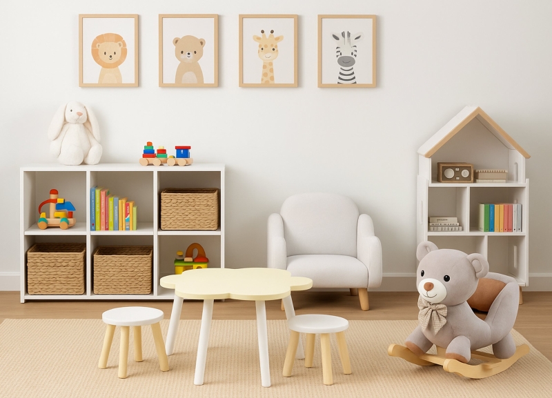 Todo en su sitio para crecer jugando