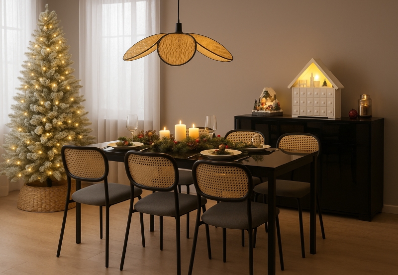 ¡Navidad en familia alrededor de la mesa!