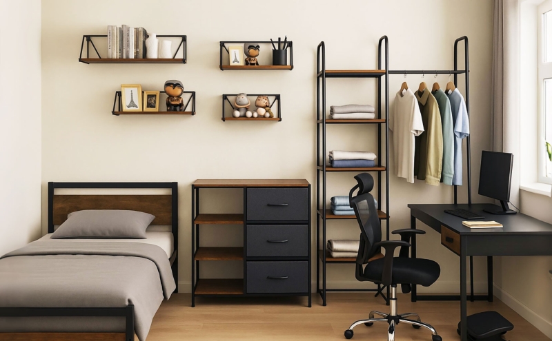 Un dormitorio con mucha personalidad