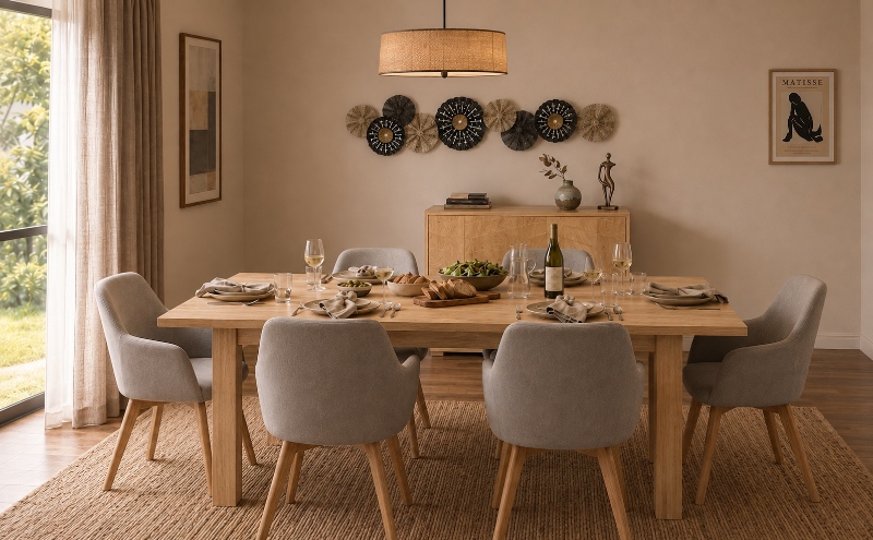 Un espacio para compartir alrededor de la mesa