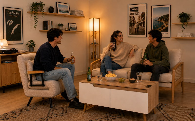 Tarde de sábado entre amigos