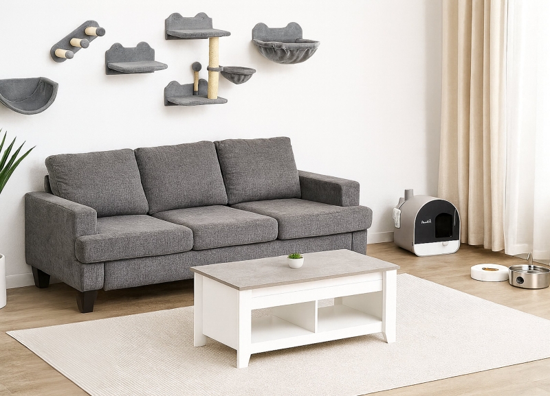 O lugar perfeito para si e para o seu gato