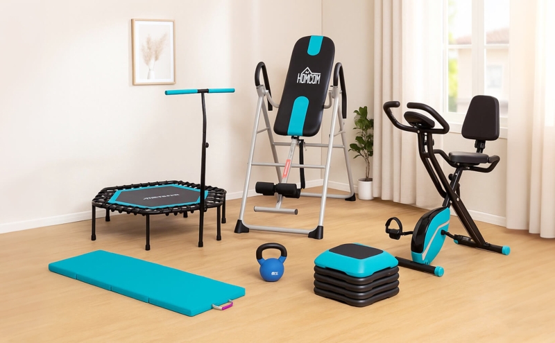 Espaço fitness para treinar e relaxar em casa