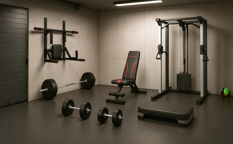 Transforma a sua casa num centro de fitness