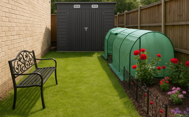 Jardim bem aproveitado