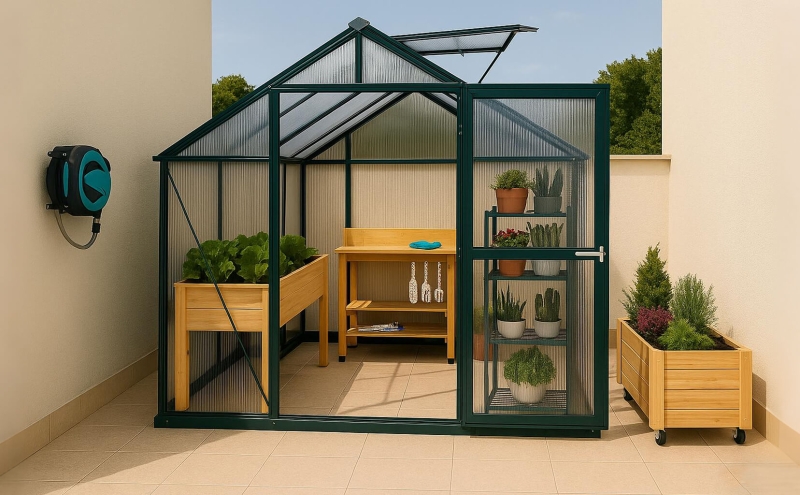 Estufa compacta para cultivar em casa