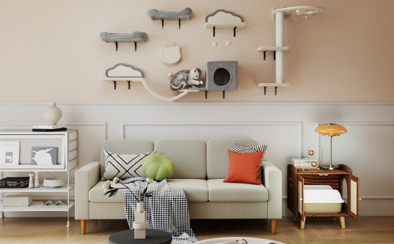 Elevated Living: Sanctuarul suprem pentru pisici