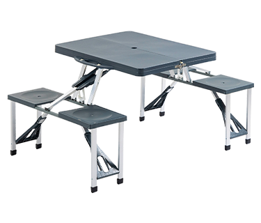 Mesas cadeiras e móveis de campismo