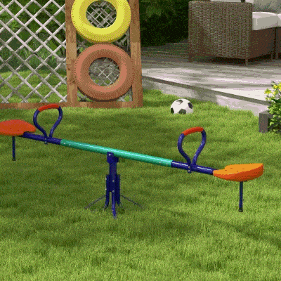 Balansoar rotativ la 360° pentru copii intre 3-8 ani