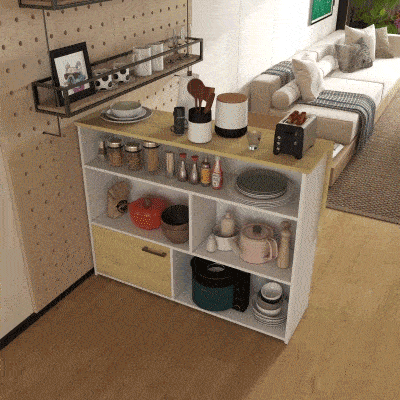 Masa pentru Bar Moderna si Extensibila din MDF 116x79.5x91 cm