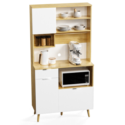 Dulap Bucatarie Modern – 3 Usi, Sertar & Rafturi Reglabile