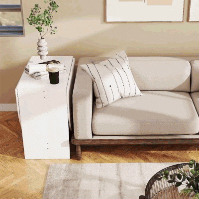 HOMCOM Mesa de Cozinha Dobrável Mesa de Jantar Dobrável Ovalada com Laterais Abatíveis Estilo Moderno 163x80x75 cm Branco