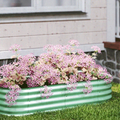 Paturi inaltate Galvanizate, Gradina, Margine Siguranta