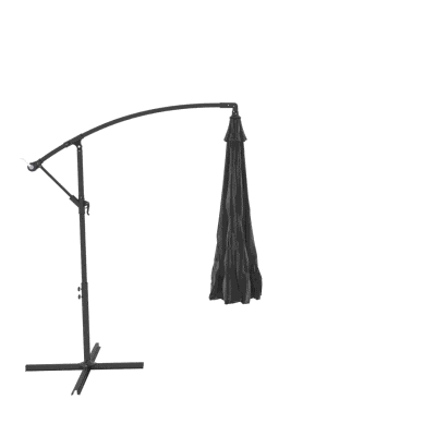 Umbrelă de Soare cu Plasă de Țânțari, 295x295x240 cm, Gri