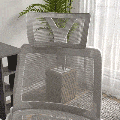 Vinsetto Bürostuhl Schreibtischstuhl Office-Stuhl, höhenverstellbar, 1 Kopfstütze, 58 x 61 x 119 cm. Schwarz