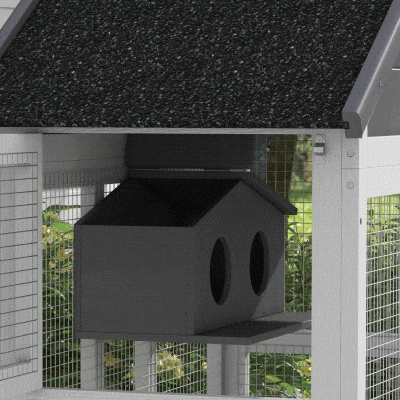 Colivie Lemn Exterior – Voliera Pasari